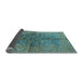 Sideview of Oriental Light Blue Industrial Rug, urb3057lblu