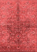 Oriental Red Industrial Area Rugs