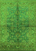 Oriental Green Industrial Rug, urb3057grn