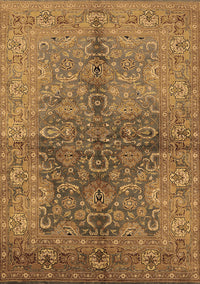 Oriental Brown Industrial Rug, urb3057brn