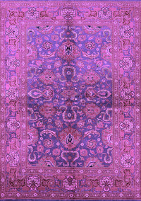 Oriental Purple Industrial Rug, urb3057pur