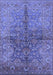 Oriental Blue Industrial Rug, urb3057blu