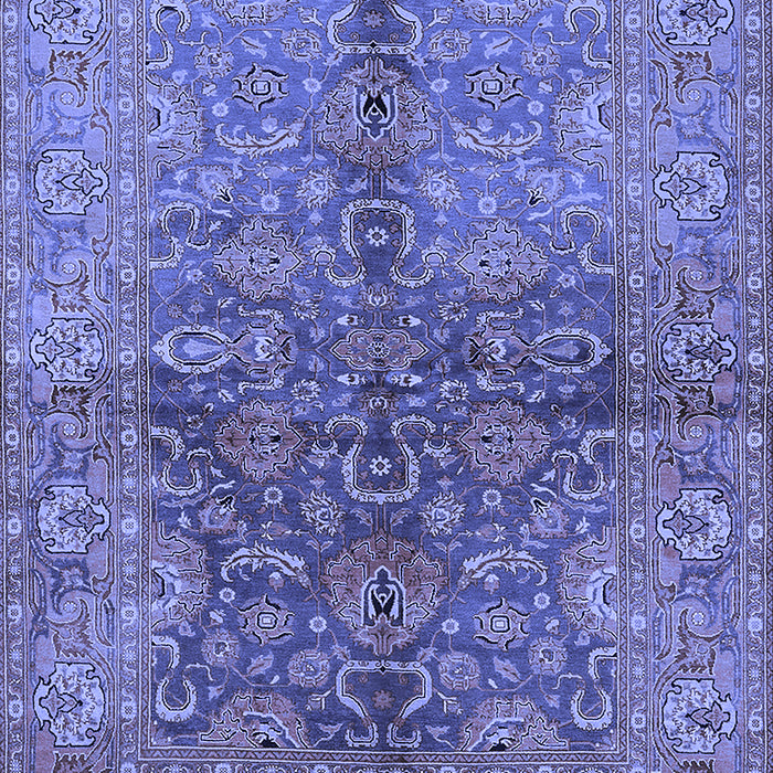 Oriental Blue Industrial Rug, urb3057blu