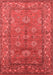 Oriental Red Industrial Area Rugs