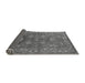 Sideview of Oriental Gray Industrial Rug, urb3058gry