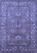 Oriental Blue Industrial Rug, urb3058blu