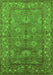 Oriental Green Industrial Rug, urb3058grn