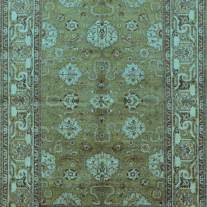 Oriental Light Blue Industrial Rug, urb3058lblu