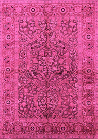 Oriental Pink Industrial Rug, urb3059pnk