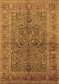 Oriental Brown Industrial Rug, urb3059brn