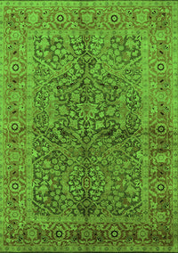 Oriental Green Industrial Rug, urb3059grn