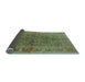 Sideview of Oriental Light Blue Industrial Rug, urb3059lblu