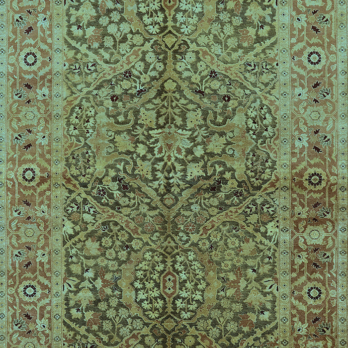 Oriental Light Blue Industrial Rug, urb3059lblu