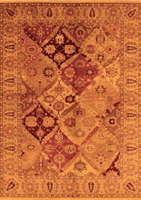 Oriental Orange Industrial Rug, urb3060org