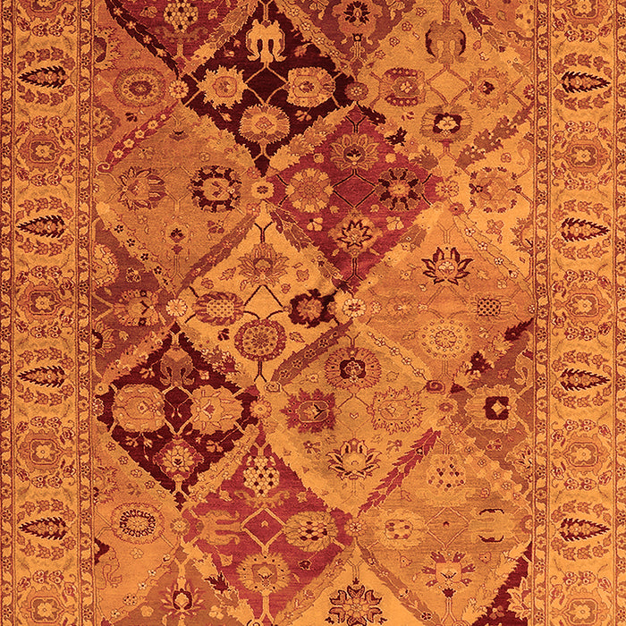 Oriental Orange Industrial Rug, urb3060org