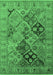 Oriental Emerald Green Industrial Rug, urb3060emgrn