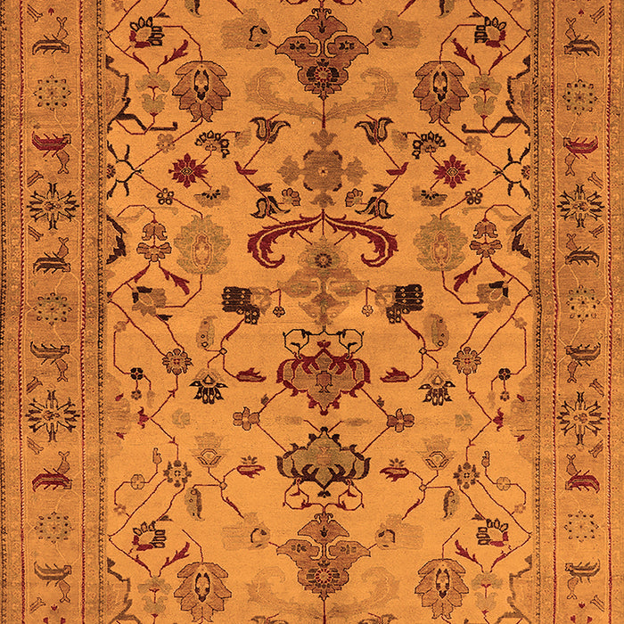 Oriental Orange Industrial Rug, urb3061org