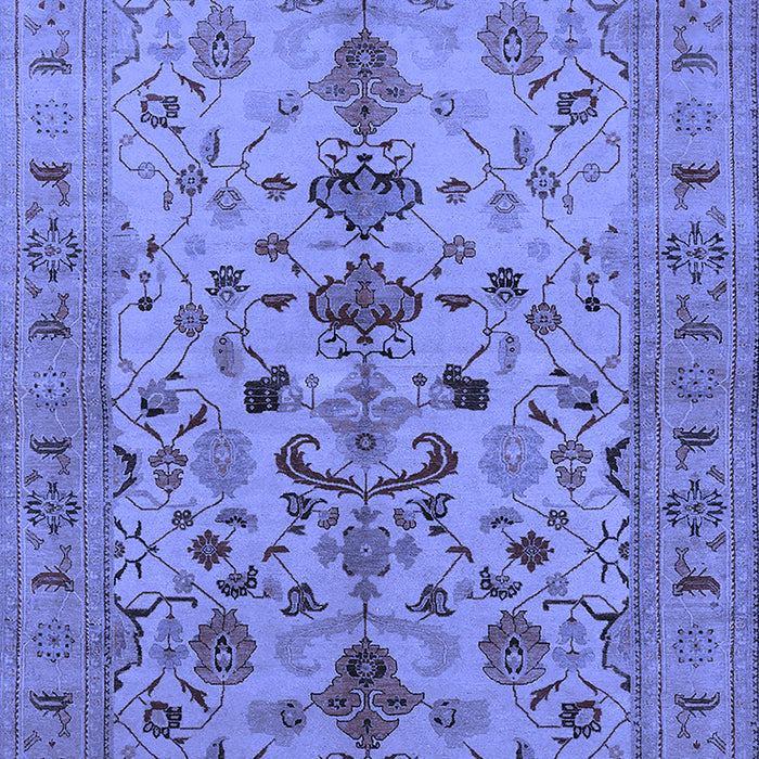 Oriental Blue Industrial Rug, urb3061blu