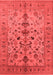 Oriental Red Industrial Area Rugs