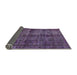 Sideview of Mid-Century Modern Purple Oriental Rug, urb3062