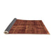 Sideview of Oriental Orange Industrial Rug, urb3062org