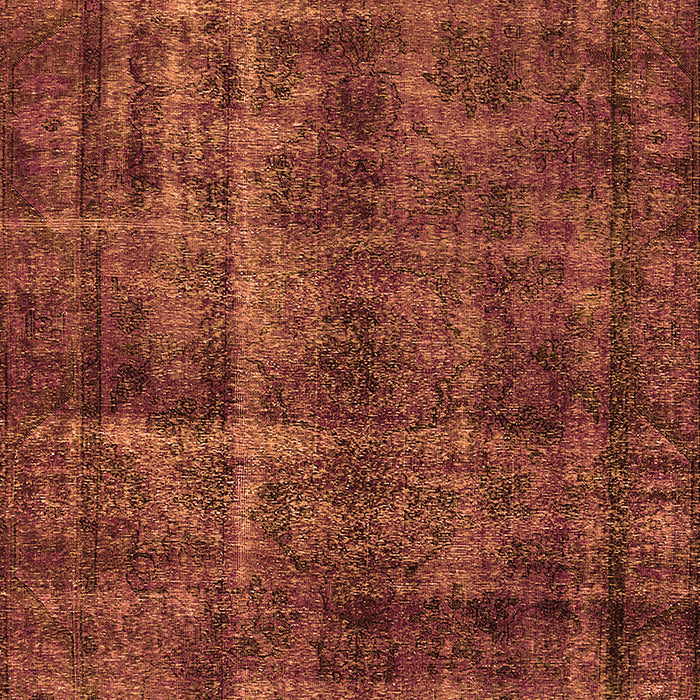 Machine Washable Oriental Orange Industrial Area Rugs, wshurb3062org