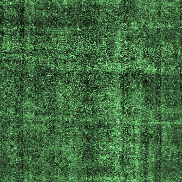 Oriental Emerald Green Industrial Rug, urb3062emgrn