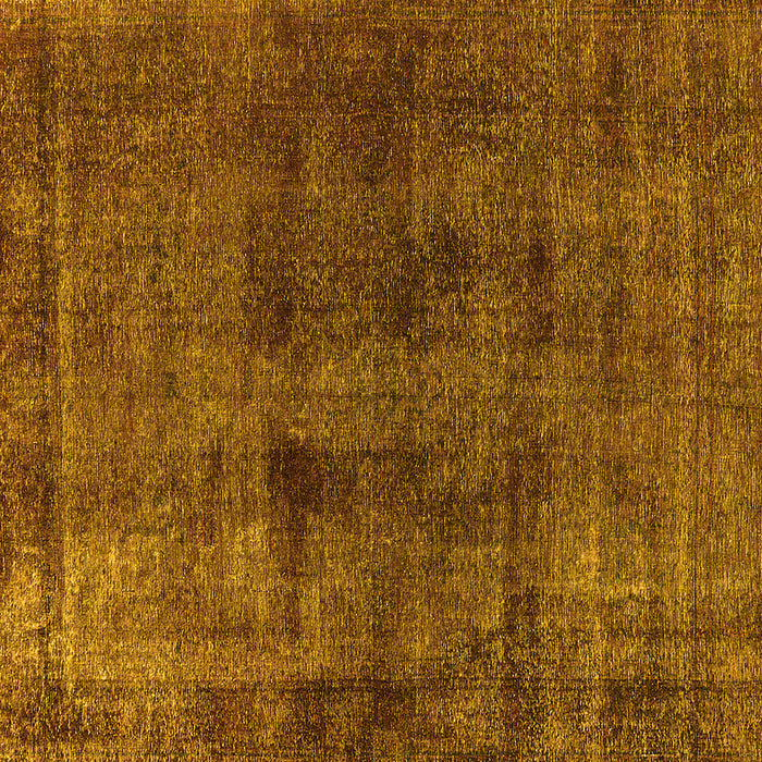 Square Oriental Yellow Industrial Rug, urb3063yw
