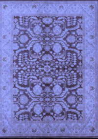 Oriental Blue Industrial Rug, urb3064blu