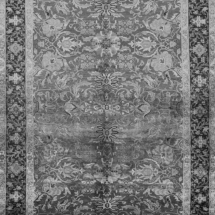 Machine Washable Oriental Gray Industrial Rug, wshurb3065gry