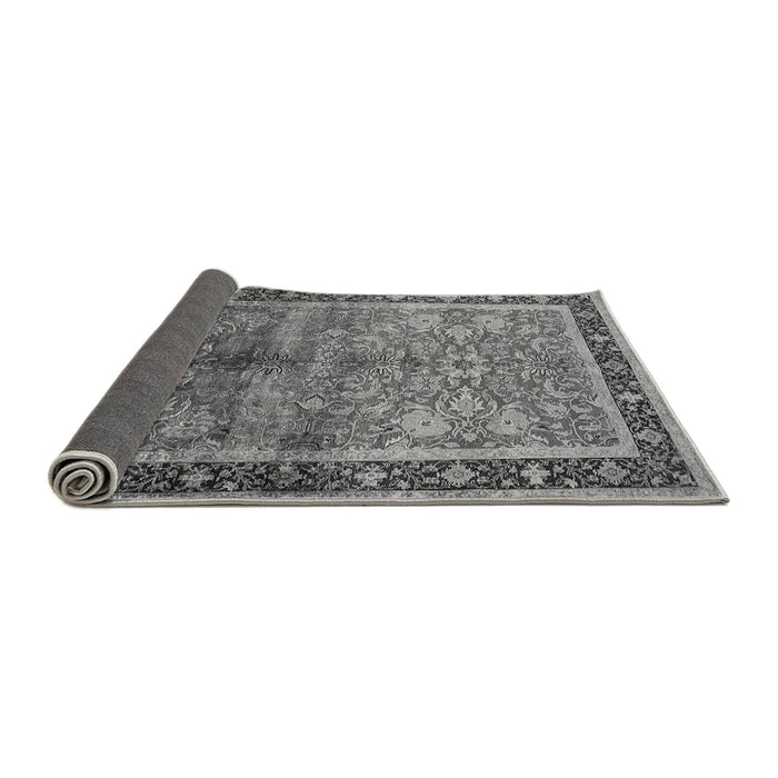 Sideview of Oriental Gray Industrial Rug, urb3065gry