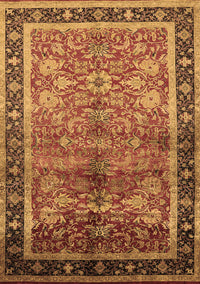 Oriental Brown Industrial Rug, urb3065brn