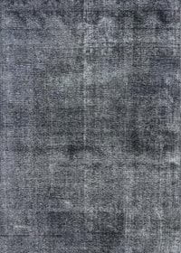 Machine Washable Industrial Modern Light Slate Gray Rug, wshurb3066