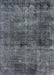 Machine Washable Industrial Modern Light Slate Gray Rug, wshurb3066