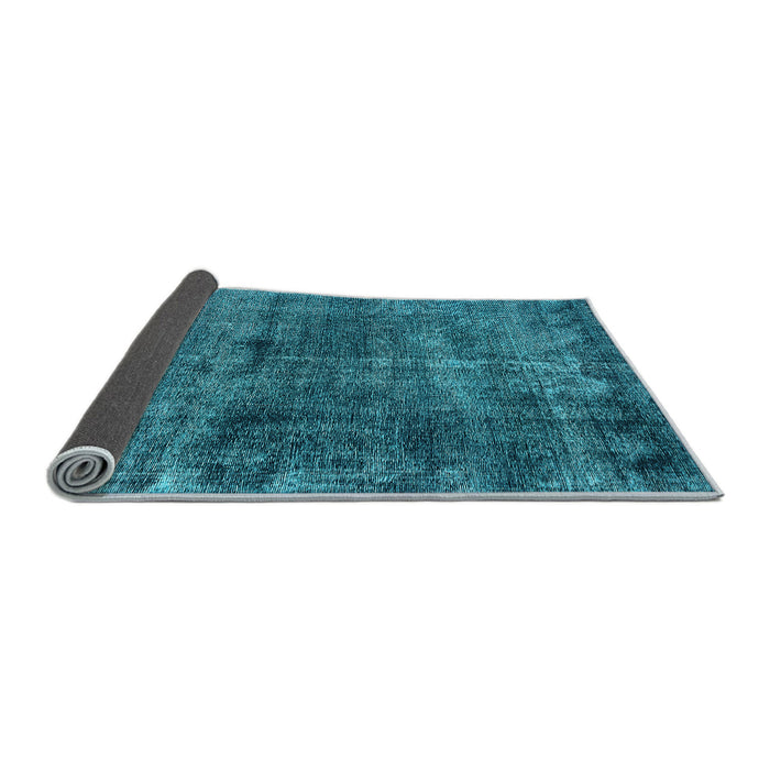 Sideview of Oriental Light Blue Industrial Rug, urb3066lblu