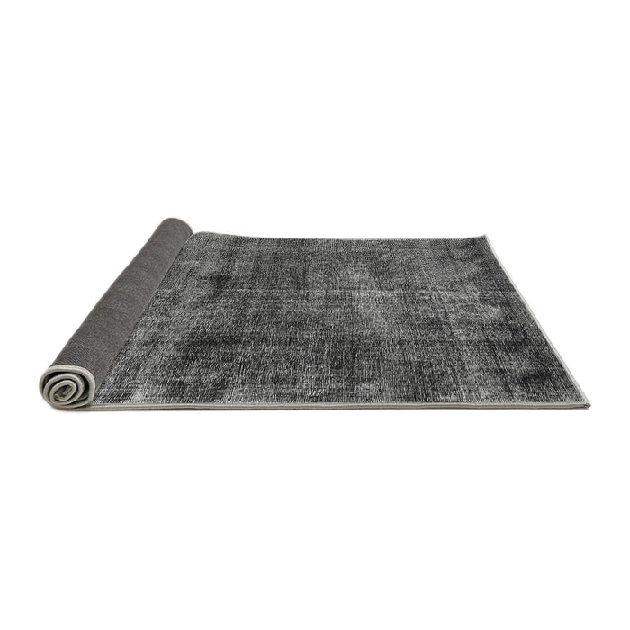 Sideview of Oriental Gray Industrial Rug, urb3066gry