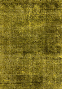 Oriental Yellow Industrial Rug, urb3066yw