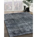 Machine Washable Industrial Modern Light Slate Gray Rug in a Family Room, wshurb3066