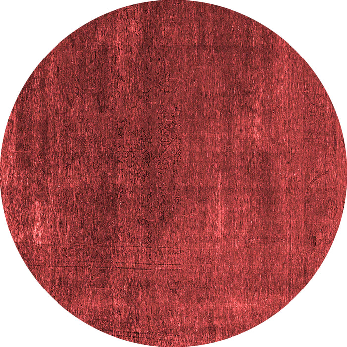 Machine Washable Oriental Red Industrial Rug, wshurb3067red