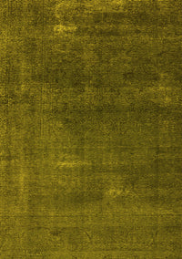 Oriental Yellow Industrial Rug, urb3067yw