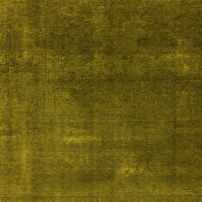 Oriental Yellow Industrial Rug, urb3067yw