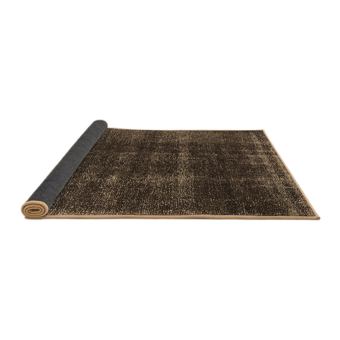 Sideview of Oriental Brown Industrial Rug, urb3068brn
