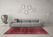 Industrial Red Washable Rugs