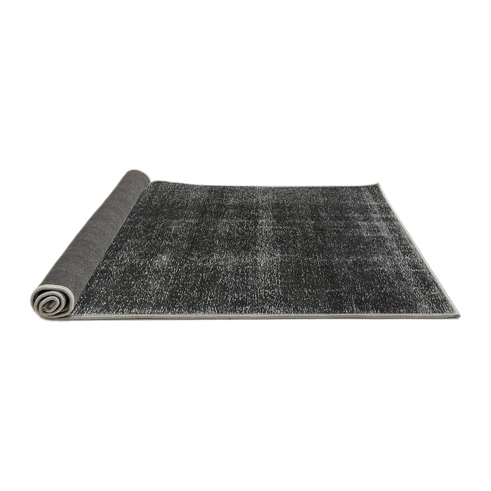 Sideview of Oriental Gray Industrial Rug, urb3068gry