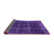 Sideview of Oriental Purple Industrial Rug, urb3068pur