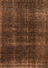 Machine Washable Oriental Orange Industrial Area Rugs, wshurb3068org