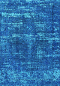 Oriental Turquoise Industrial Rug, urb3069turq