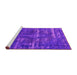 Sideview of Machine Washable Oriental Pink Industrial Rug, wshurb3069pnk