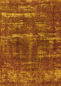 Oriental Yellow Industrial Rug, urb3069yw