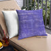 Front View of Mid-Century Modern Urban Square Blue Throw Pillow, 18 inch by 18 inch, pwurb3069